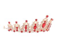 Ipetboom Di Strass Corone Barocche Per Il Matrimonio Della Sposa Fascia Barocca Ballo Studentesco Copricapo Barocco Bride Tiara Corone Nuziali Per Il Matrimonio Lega