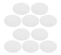 Ipetboom Diffusore Luce per Lampada LED a Soffitto, 10 Pezzi in Acrilico Bianco Superficie Opaca, Sostituzione senza Attrezzi per Uffici e Illuminazione Fai-da-te