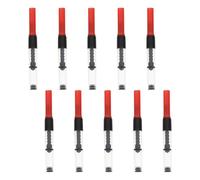 Ipetboom Dispositivo di Assorbimento Inchiostro per Penne Stilografiche Set da 10 Pezzi in Plastica Leggera Accessori Sostitutivi per Riempimento Inchiostro per Studenti e Cancelleria