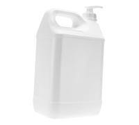 Ipetboom Distributore Sapone Liquido con Pompa a Pressione Ermetica Dosatore per Gel Doccia e Detersivo Bottiglia Compatta per Uso Domestico e Alberghiero