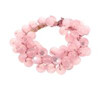 Ipetboom Elastico Per in Pietra Occhio Di Gatto Decorazioni Per Carini e Eleganti Elastica Rosa Per Code Di Cavallo e