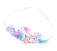 Ipetboom Elegante Cerchietto Con in Metallo E Strass Accessorio Per Da Compleanno Per Ragazze