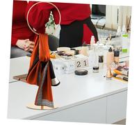 Ipetboom Espositore Sciarpe in Acciaio Regolabile Multiuso per Foulard Cravatte e Cinture Organizer Armadio Compatto per Negozi e Casa