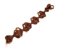 Ipetboom Extension Per Ponytail Bolla Per Donne Treccia Decorativa Sintetici Acconciatura Versatile Per Feste e Cosplay Facile Da Indossare