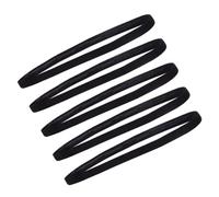Ipetboom Fasce Elastiche Elevata Assorbenza del Sudore Buona Traspirabilità e 5 Pezzi Nero Chioma Sportive Sport e Esercizi
