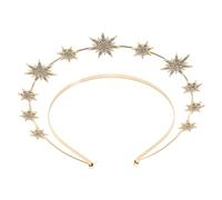 Ipetboom Fascia Esagramma Fascia a Stella Nera Accessori Per Da Sposa Da Sposa Dea Delirio Diademi Nuziali Per La Fasce Per Le Donne Golden Metallo