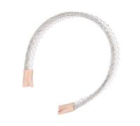 Ipetboom Fascia per Capelli Perle Artificiali Copricapo Strass Accessorio Decorativo per Testa Design Raffinato Cristalli Adatto per Feste Cerimonie e Uso Quotidiano