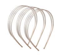 Ipetboom Fascia Per Chioma in Filo Metallico a Strati 3 Pezzi, Cerchietto Sottile in Metallo Per Donna, Accessori Per Chioma Da Sposa e Festa, Design Multistrato Elegante e Confortevole