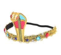 Ipetboom Fascia per Chioma Stile Serpente Egiziano da Donna, Copricapo Halloween per Feste e Cosplay, Accessorio Egiziano per Spettacoli Teatrali e Carnevale