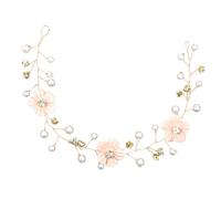 Ipetboom Fascia per Sposa con Fiori e Artificiali Accessorio per Matrimoni e Speciali Decorazione per Design e Facile Indossare