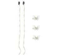 Ipetboom Fermaglio Per A Catena Alla Moda Da 5 Pezzi Decorazione Per Extension Con Farfalla Per Matrimonio Festa Ballo Di Fine Anno