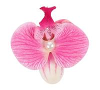 Ipetboom Fermaglio Per Capelli Fiori Hawaiani Orchidea Farfalla Clip Laterale Sicura Accessori Floreali Realistici Per Sposa Ragazza Donna