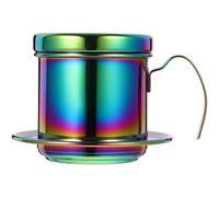 Ipetboom Filtro per Caffè a Goccia in Acciaio Inox 304 Gocciolatoio Portatile per Preparazione Manuale Set Compatto per Viaggi e Regali Appassionati di Caffè