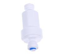 Ipetboom Filtro Sedimenti Inline in Inox con Raccordo Rapido Smontabile Pre-filtro Riutilizzabile per Acqua Domestica Rimuove Sabbia e Particelle Accessorio Purificatore Acqua per