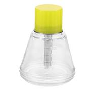 Ipetboom Flacone in Vetro Trasparente Pompa da Flacone Vuoto in Vetro Pompa per Solvente per Smalto Erogatore senza Sforzo per Alcol e Altri Liquidi