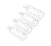 Ipetboom Flacone per in Vetro da 150Ml Set 4 Bottiglie Decorativi per Trasparente e Stabile per e Profumazione