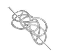 Ipetboom Forcina per Chioma in Lega Retrò Argento, Bastoncino Decorativo da Donna, Accessorio Elegante per Acconciature da Sposa e Cerimonia, Resistente e Adatto a Tutti i Tipi di Chioma, Confezione