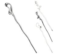 Ipetboom Forcina Per Geometrica Minimalista in Lega Fermaglio Per in Argento Accessorio Per in Stile Cinese Per Da Donna Decorazione Per Chignon