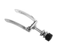 Ipetboom Fork Anteriore Per Rotelle in Acciaio Supporto Per Ruota Piccola Parte Ricambio Per Rotelle