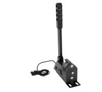 Ipetboom Freno a Mano Idraulico USB da Corsa Regolabile con Leva Lunga Controller per Drifting Competitivo Compatibile con Sistemi Win per Simulatori di Guida e Giochi di Corse