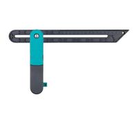 Ipetboom Goniometro per Lavorazione Legno Blocco Regolabile Righello Angolare Pieghevole Resistente Misuratore di Angoli per Falegnameria e Strumento di Angoli per Troncatrice