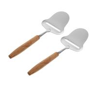 Ipetboom Grattugia per Formaggio in Acciaio Inox con Manico Antiscivolo, Pialla per Tartufi e Affettatrice Multifunzione da Cucina, Set 2 Pezzi per Uso Domestico e Professionale