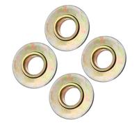 Ipetboom Kit 4 Pezzi Cuscinetti Forcella Anteriore Acciaio Per Sedia a Rotelle, Cuscinetti Stelo Guida Per Riparazione e Stabilità Sterzo, Accessori Per Ausili Mobilità Uso Prolungato