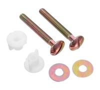Ipetboom Kit Bulloni di Montaggio per Sedili Wc 5/16 * 65Mm in Lega Robusta Set 2 Pezzi Viti di Fissaggio per Serbatoi Accessori Nascosti Compatibili per Bagno e Wc Standard