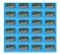 Ipetboom Kit di prova per lenti polarizzate da 100 pezzi: scheda di controllo della polarizzazione delle lenti - accessori per il test degli occhiali polarizzati - strumento per il test della