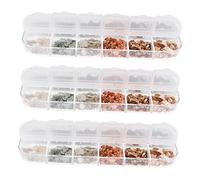 Ipetboom Kit Manicure 3 Scatole Di Scaglie Per Nail Art Mica Marmo Paillettes Per Donne E Ragazze