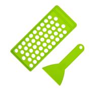 Ipetboom Kit Te per Balsamo Labbra con Vassoio Riempimento e Spatola Contenitori Lip Balm in PP per Creazione Personalizzato