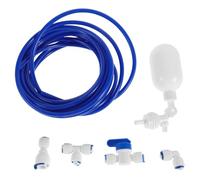 Ipetboom Kit Valvola Galleggiante Push To Connect per Ro Valvola Controllo con Tubo Sostitutivo Materiali Resistenti e Installazione Semplice Compatibile con Tubi Vari per Uso Domestico