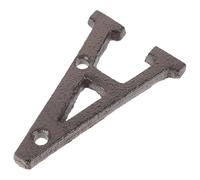 Ipetboom Lettera in Ghisa Vintage per Esterni Lettera di Metallo Robusta per Decorazioni Murali e Targhe Porte Lettere di Casa per Cassetta Postale e Indirizzo Stile Europeo