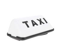 Ipetboom Luce LED per Insegna Sul Tetto del Taxi Lampada di Segnalazione Resistente alle Intemperie Display ad Alta Visibilità per Cabina Facile da Usare Adatta a Tutti i Modelli di