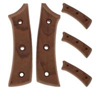 Ipetboom Manico di Ricambio in Legno Ergonomico per Coltello da Cucina, Impugnatura Compatta Fai da Te Struttura di Sicurezza, Accessorio per Coltelli Sashimi e Utensili Artigianali,