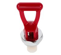 Ipetboom Maniglia Rubinetto Distributore Acqua Calda e Fredda Rossa Leva di Ricambio Ergonomica per Erogatore Bevande Accessorio Compatibile per Dispenser Standard Controllo Preciso del