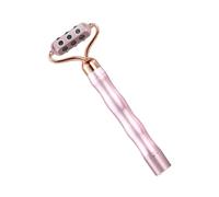 Ipetboom Massaggiatore di kit make up trousse make up amores frontale di raffreddamento per massaggio cutaneo facciale massaggiatore facciale Pietra di germanio rosa