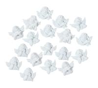 Ipetboom Miniature Angel Flatback Charms in Resin, 18 Pieces, Baroque Cherub Pendants For Phone Case Decoration And Craft DIY Projects