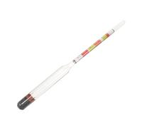 Ipetboom Misuratore Alcolico in Vetro per Vino e Liquori Idrometro Strumento Facile per Test Alcolici Casalinghi e Distillati