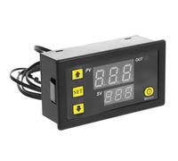 Ipetboom Modulo Regolatore di Temperatura Digitale 12V Display e Scheda Relè Timer per Auto e Progetti Fai da Te Controllo Temporizzato Compatto per Uso Industriale e Automobilistico