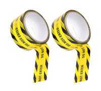 Ipetboom Nastro di Avvertimento Adesivo Antisdrucciolo 2 Pezzi Giallo e Nero Resistente allo Sbiadimento per Sicurezza Industriale e Segnalazione Ambienti Interni ed Esterni