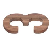 Ipetboom Numero Civico in Legno Nero Scuro Numeri Civici Moderni 3D per Esterni Grandi Numeri di Porta per Casa Installazione Semplice e Personalizzabile