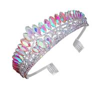 Ipetboom Nuziale Per Sposa Con Pettinino Tiara Per Cerimonie e Speciali Accessori Per Acconciature Femminili