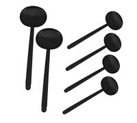 Ipetboom Occlusore Oculare Per Esame Della Vista 6 Pezzi Kit Portatile Di Strumenti Per Test Visivo in Plastica Nera Per Ottici e Cliniche Oftalmiche