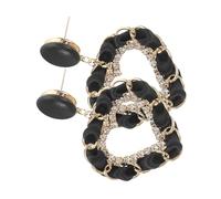 Ipetboom Orecchini D'amore Orecchini Da Damigella D'onore Orecchini Pericolosi Per La Donna Piccoli Orecchini a Cerchio Da Donna Orecchini Sole Pelle Artificiale