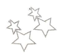 Ipetboom Orecchini Pendenti Forma Di Poligono Luminosi Orecchini Scintillanti Unici Per Donna e Ragazza Accessori Decorativi Chic