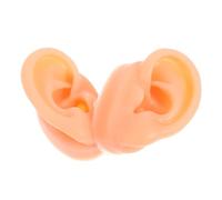 Ipetboom Orecchio in Silicone Pratica Sinistro e Destro Flessibili Replicazione Realistica Per Formazione Istruzione e Esercitazione