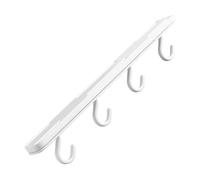 Ipetboom Organizer con Ganci Adesivi Foratura Portascope Estensibile per Armadietti e Gancio Antiruggine per Bagno e Balcone