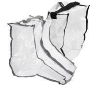 Ipetboom Organizer per Stivali 2 Pezzi Borsa Porta Scarpe Cerniera Riutilizzabile Antipolvere Traspirante per Viaggi e Casa, Custodia Protettiva per Stivali da Donna Fino al Ginocchio,