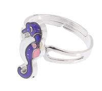 Ipetboom Ornamenti Ad Anello Scoloriti Dalla Temperatura Per The Ring Rings Mood Jewelry In Lega Di Zinco